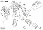 Bosch 3 603 J83 901 Easyimpact 12 Cordless Impact Drill 12 V / Eu Spare Parts